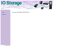 Tablet Screenshot of iostorage.com